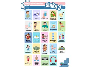 Góðar leiðir til að slaka á - A4 