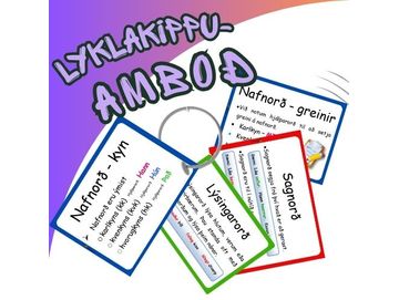 Lyklakippuamboð - Orðflokkar
