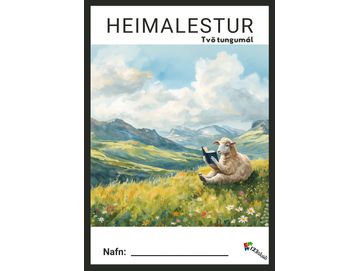 Heimalestur - skráningarhefti fyrir tvö tungumál