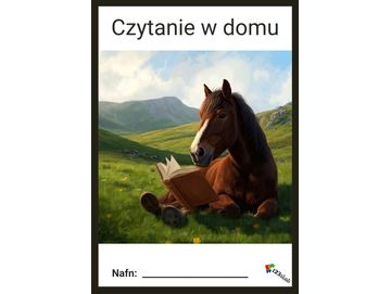 Czytanie w domu - skráningarhefti á pólsku fyrir heimalestur
