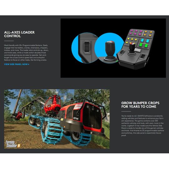 Logitech G Heavy Equipment Bundle Farming Simulator Pack Computer.is