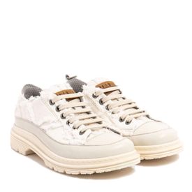 Art Birmingham strigaskór Canvas T Hvítir