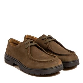 El Nat Nomad Minimalist Nubuk leðurskór Forest grænir