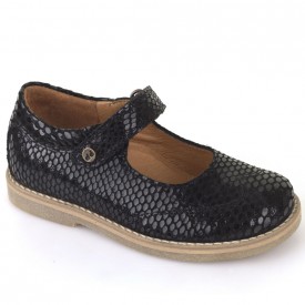 Froddo spariskór úr leðri Python Svart