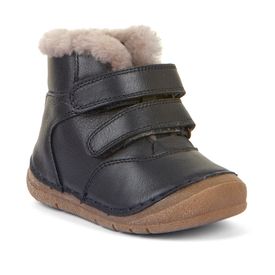 Froddo Paix Winter ullarfóðraðir leður kuldaskór Dökkbláir