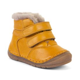 Froddo Paix Winter ullarfóðraðir leður kuldaskór Mustard gulir
