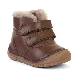 Froddo Paix Winter ullarfóðraðir leður kuldaskór Dökkbrúnir
