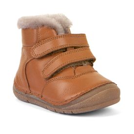 Froddo Paix Winter ullarfóðraðir leður kuldaskór Cognac brúnir