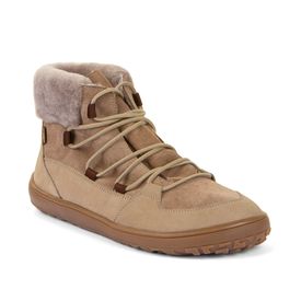 Froddo Barefoot String Fur vatnsheldir kuldaskór ullarfóðraðir Beige