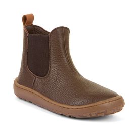 Froddo Barefoot Chelsea leðurskór Dökkbrúnir
