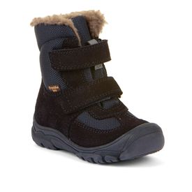 Froodo Classic Linz Tex High kuldaskór burstað leður Dökkbláir