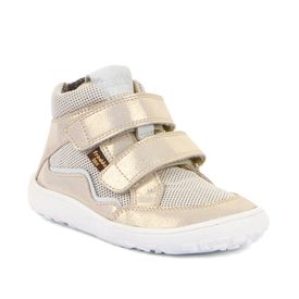 Barefoot Tex uppháir strigaskór Ljósgylltir