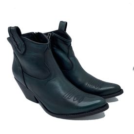 History 541 India 23 lág kúrekastígvél Litio græn