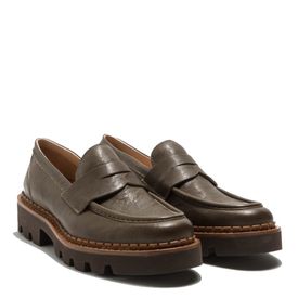 Neosens Blaver mokkasínur úr leðri Verdone ólífugrænar