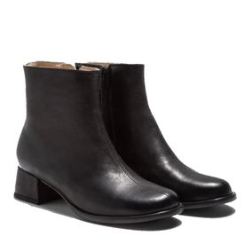 Neosens Dakota ökklaskór með lás úr leðri Svartir 