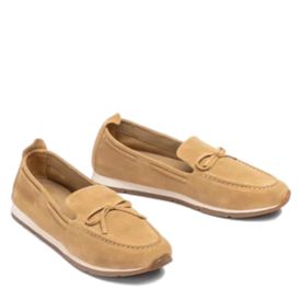 Unisa Dimas mokkasínur rúskinn Camello brúnar