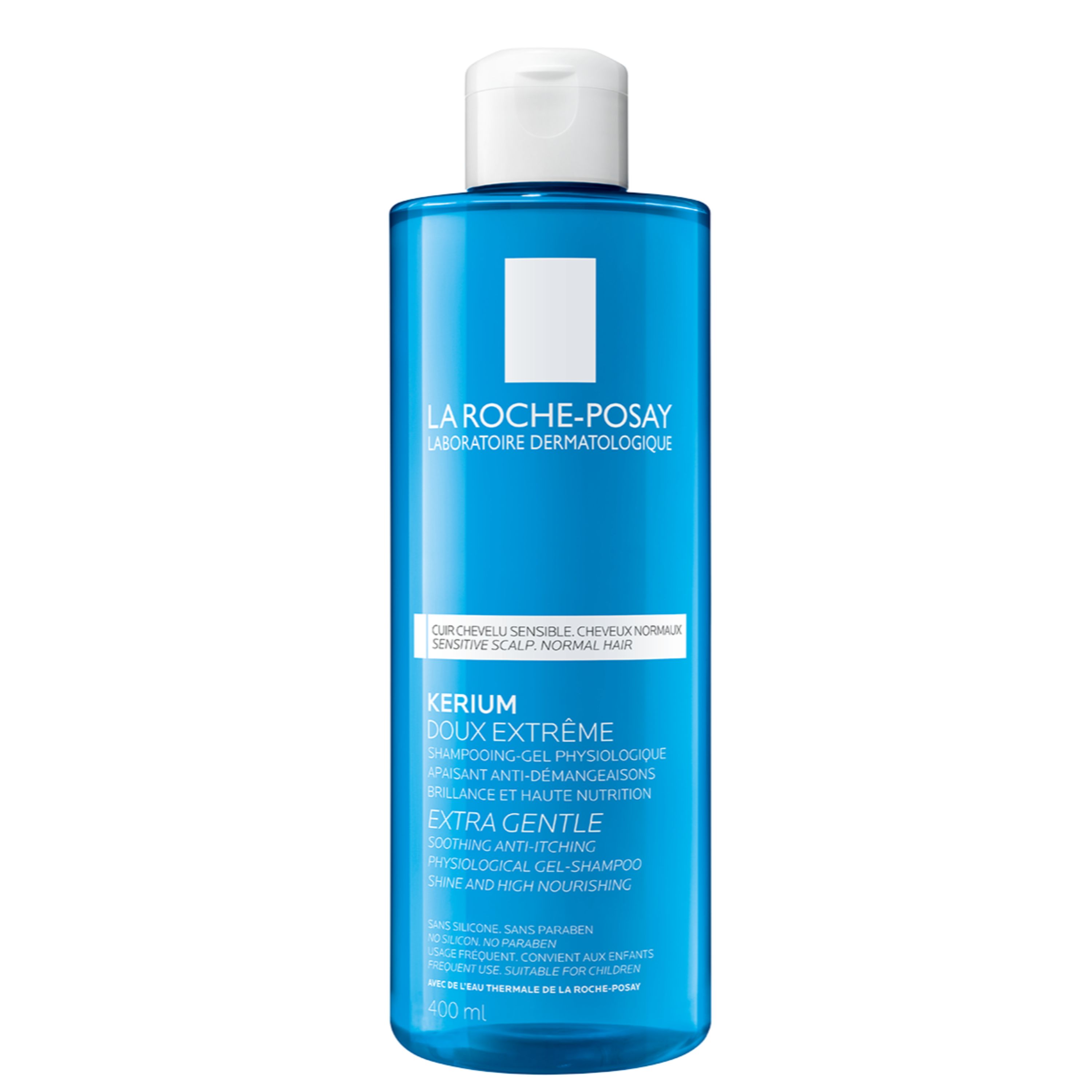 La RochePosay Kerium Gentle Shampoo 400 ml. Netverslun Lyfju