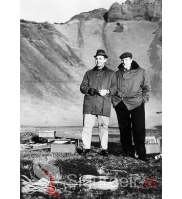 Kiddi á Skjaldbreið og Jón lóðs.