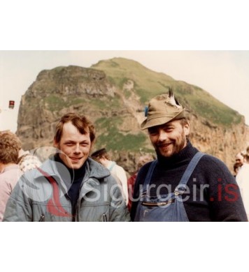 Óli á Hvoli og Diddi í Svanhól.