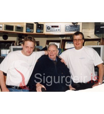 Biggi, Kristinn og Bjössi.