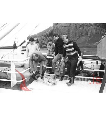 Svavar í Brimnes og Jóhannes Óskarsson.