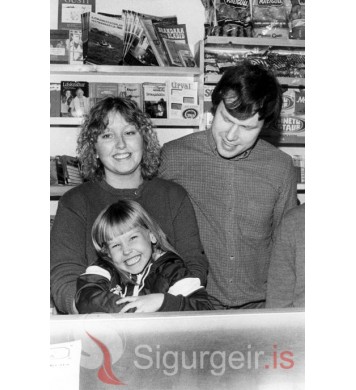 Sigrún og Hörður í Skýlinu.