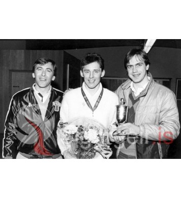 Friðrik Már, Þór Valtýsson og Þorbergur Aðalsteins.