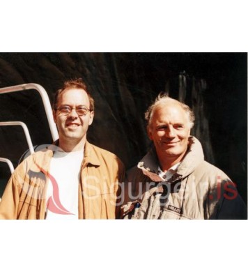 Gísli Helgason og Gaui Weihe.