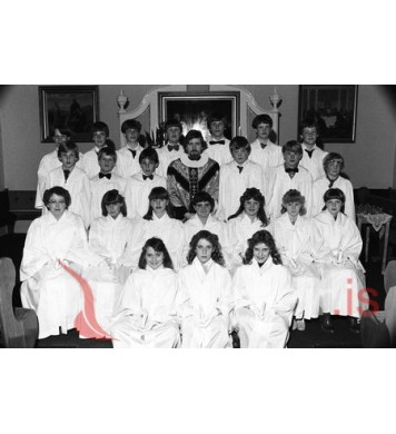 Ferming í Landakirkju.