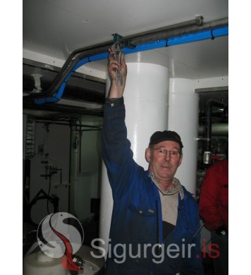 Um borð í Guðmundi Ve.