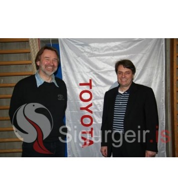 Bílasýning Toyota.