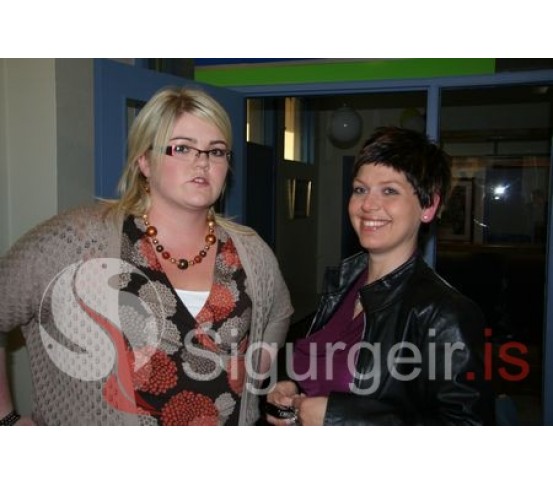 Margrét og Jóhanna.