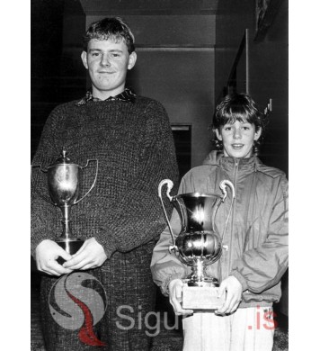 Þorsteinn Gunnarsson og Radinka Hadzic.