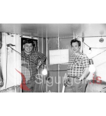 Matthías og Guðmundur.