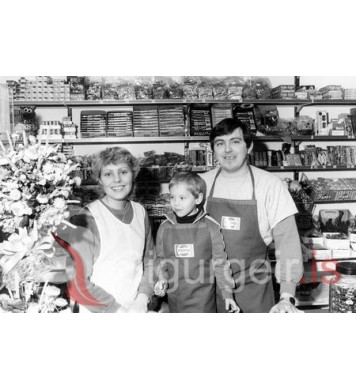 Ester, Birgir og Stefán.