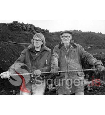 Oddur Júl. og Stebbi í Hólatungu.