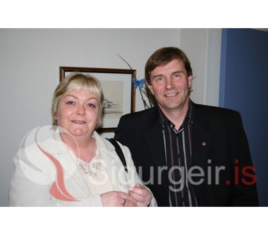 Elín Leifs. og Jói.
