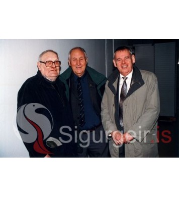 Elli Bergur, Jóhannes og Eddi.