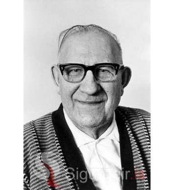 Jóhann Pálmason í Stíghúsi.