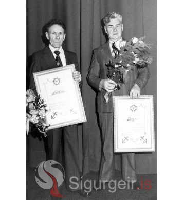 Í afmælishófi Verðanda.