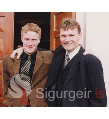 Kristinn Geir og Birkir.