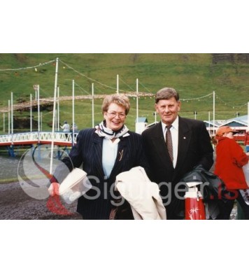 Anna Gríms og Gaui Manga.