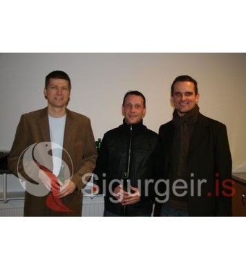 Verslunarmenn í Vestmannaeyjum.