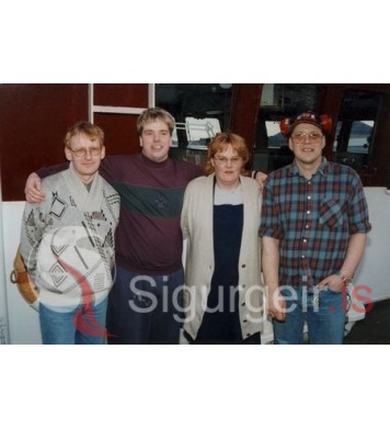 Áhöfnin á Bylgju Ve.