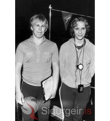 Elías Atlason og Sigrún Guðmundsdóttir.