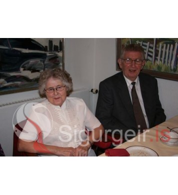 Anna og Óskar.