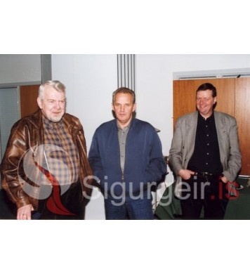 Hermann, Gísli og Hörður.