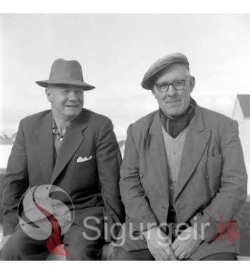 Jónas í Skuld og Böðvar í Ásum.