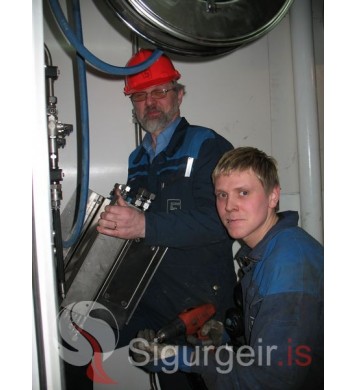 Strafsmenn Skipalyftunnar.