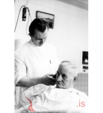 Þórður rakari og Sigfús Scheving.